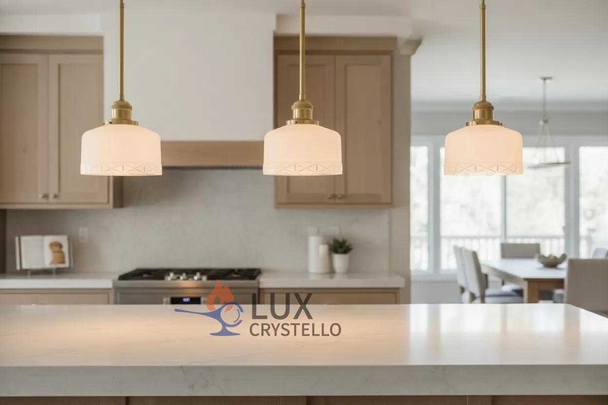 brass and glass pendant light.jpg