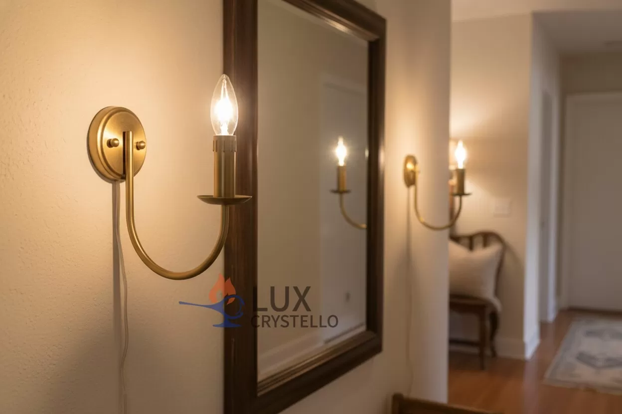 french country brass wall light.jpg